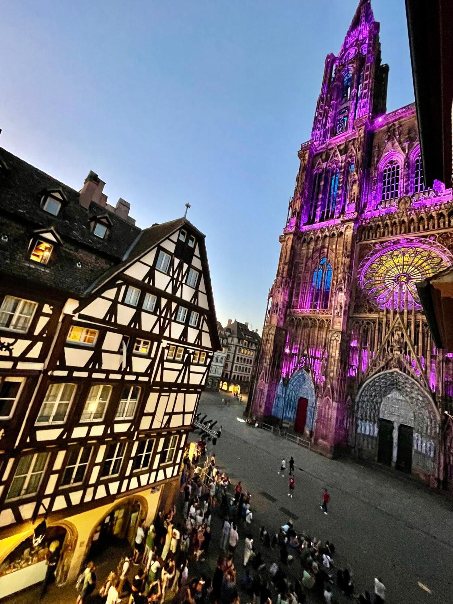 Cathedrale Spacieux Appartement Estrasburgo Exterior foto